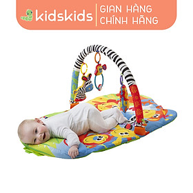 Thảm chơi thú hoang dã Playgro 5 in 1 Safari Super Gym, cho bé sơ sinh đến 24 tháng