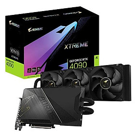 Cạc Màn Hình Vga Gigabyte RTX 4090 Aorus Xtreme Waterforce 24GB GDDR6X (GV-N4090AORUSX W-24GD) - Hàng Chính Hãng