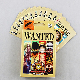 1-49 Bộ Bài Tây 54 Lá Manga Anime Tổng Hợp Nhiều Mẫu One Piece Naruto