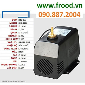 Mua Bơm chìm 220v - 75w - 3m3!h