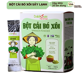 Hình ảnh Bột cải bó xôi hữu cơ sấy lạnh Dalahouse - Nguồn Vitamin K,A,C, sắt, magie & Mangan cao giúp xương chắc khỏe, hỗ trợ tiêu hóa và hỗ trợ thị lực