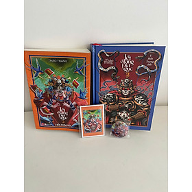 Sách - Tết Ở Làng Địa Ngục Phần 2 - U Hồn Tượng Đất - Saola Books - Thảo Trang - Combo bìa cứng và mềm - Quà bìa cứng + quà bìa mềm + 1 ảnh nam châm bìa sách (ramdom 1 trong 2 hình của bìa cứng hoặc mềm)