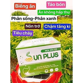 men hữu cơ sunplus hộp 30 gói