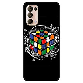 Ốp lưng dành cho Oppo Reno 5 mẫu Rubik Toán Học