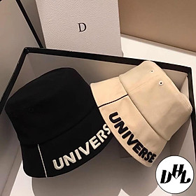 Nón thời trang VHL Store, mũ BUCKET UNIVERSE vải Kaki thời trang