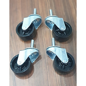 BỘ 4 BÁNH XE, DÙNG CHO CHẬU GHÉP