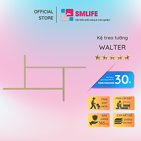 Mua Giá sách treo tường đẹp đơn giản SMLIFE Walter