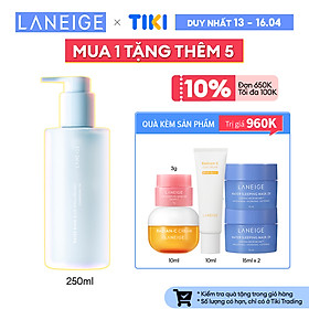 Dầu Tẩy Trang Dưỡng Ẩm Laneige Water Bank Blue HA Cleansing Oil 250ml