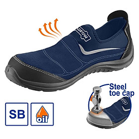 GIÀY BẢO HỘ VẢI MŨI ĐẾ THÉP SIZE 40 WADFOW WSB4540 - HÀNG CHÍNH HÃNG