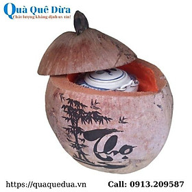 Mua Bình Giữ Ấm Trà Trái Dừa Hoa Văn Lồng Chữ Thọ Và Bình Trà 400 - 950ml - Sản Phẩm Được Sản Xuất Tại Bến Tre