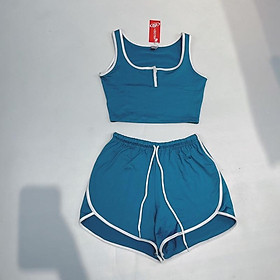 Set đùi short thể thao nữ dáng ngắn, tập gym, chạy bộ, yoga, đi chơi đều xinh