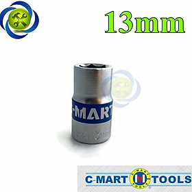 Mua Tuýp 13mm C-Mart F0029A-6-13 loại ngắn xi mờ