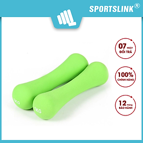 Tạ tay cho nữ nhỏ gọn lõi sắt bọc nhựa cao cấp JH-0618 Sportslink