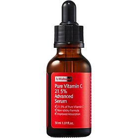 Tinh chất Vitamin C dưỡng trắng da hỗ trợ trị mụn làm mờ vết thâm By Wishtrend Pure Vitamin C 21.5 Advanced Serum 30ml