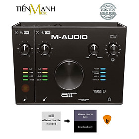 Mua Soundcard M-audio Air 192x6 Bộ Thu Âm Thanh và Livestream 192 6 Audio Interface 192/6 Sound Card Audio 192|6 Hàng Chính Hãng