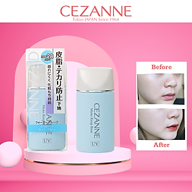 Kem lót trang điểm Cezanne Make Keep Base Nhật Bản kiềm dầu nâng tone che lỗ chân lông 30ml
