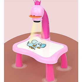 Bàn vẽ có đèn chiếu sáng thông minh có nhạc cho bé