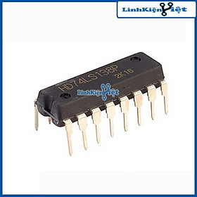 Chíp 74LS138 3 to 8 Decoder/Demultiplexer DIP16