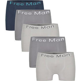 Combo 5 Quần Lót Boxer Nam Freeman 6512-CB5