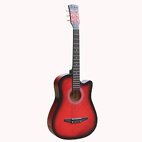 Đàn Guitar Thùng Woim Dáng Khuyết Full Phụ Kiện Tặng Khoá học Miễn Phí