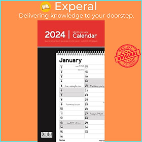 Sách - Essential Stubby Slim Calendar Calendar 2024 by  (UK edition, paperback)