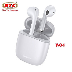 Mua Tai nghe không dây True Wireless Baseus W04 Encok Earphones (TWS  Earbuds Mini  Model 2020) - Hàng chính hãng
