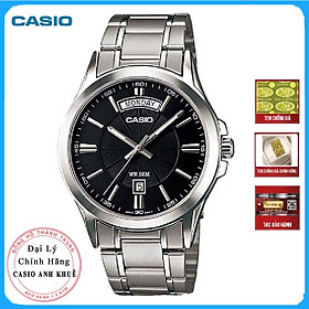 Đồng hồ nam dây kim loại Casio MTP-1381D-1AVDF