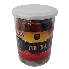 Snacks Stick Spicy Beef Jerky. Thịt bò khô QUE loại 1 thơm ngon Thu Ba Quảng Ngãi 300gr