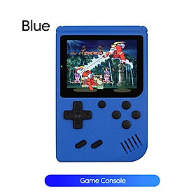 400 trò chơi Bảng điều khiển trò chơi điện tử cầm tay mini 8-Bit 3.0 inch Retro Di động cho hai người Màn hình LCD dành cho trẻ em Hỗ trợ kết nối TV Màu sắc: Xanh dương