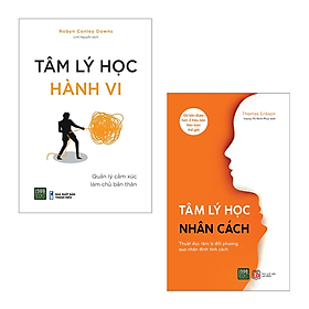 Combo 2 Cuốn Sách Tâm Lý Hay- Tâm Lý Học Nhân Cách + Tâm Lý Học Hành Vi