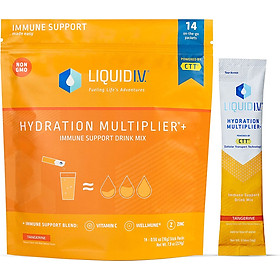 Bột điện giải tăng cường hệ miễn dịch Liquid IV Immune Support : Made in USA