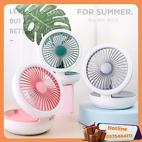 Mua Quạt Sạc Tích Điện Mini Cầm Tay Nhỏ Gọn Tiện Lợi - Giao Ngẫu Nhiên - Hàng Loại 1