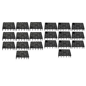 Count 20 Isolate Board Filter Tray Divider for Aquarium   Tank Bottom