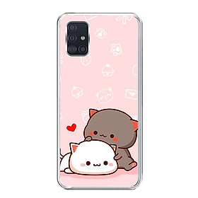 Ốp lưng điện thoại Samsung Galaxy A51 - Silicon dẻo - 0055 LOVELY03 - Hàng Chính Hãng
