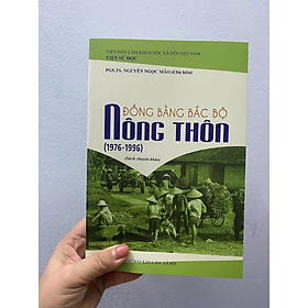 Sách - Nông thôn đồng bằng Bắc Bộ (1976-1996) - Sách chuyên khảo - Nhiều tác giả - NXB Khoa học Xã hội