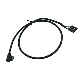 Micro USB Male to   5Pin Female Header Motherboard Cable Cord Adapter