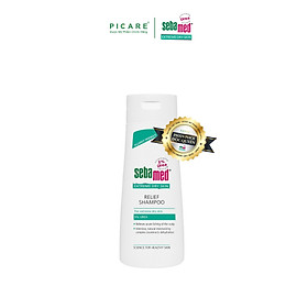 Dầu gội đầu giảm khô, ngứa Sebamed Extreme Dry Skin Relief Shampoo 5% Urea 200ml