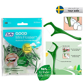 Hình ảnh Chỉ nha khoa mini Tepe Mini Flosser (36 Cái)