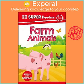 Sách - DK Super Readers Pre-Level Farm Animals by DK (UK edition, paperback)