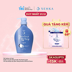 Sữa tắm dưỡng ẩm Senka Perfect Whip for Body 500ml