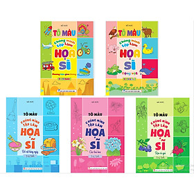 Sách – Combo 5 cuốn Tô Màu Chúng Mình Tập Làm Họa Sĩ  – ndbooks