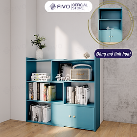 Mua Kệ Gỗ Trang Trí Để Sàn FIVO FB71  Thiết Kế Thông Minh Có Thể Đóng Mở Tùy Thích  Phù Hợp Với Mọi Không Gian  Dễ Dàng Lắp Ráp - 3 Tầng