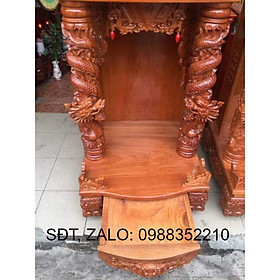 Mua Bàn Thờ Thần Tài Ông Địa VIP Gỗ Gõ Đỏ 68-108cm...