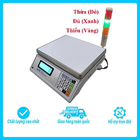 Mua Bộ sản phẩm cân cảnh báo đèn còi gồm cân điện tử thông dụng UTE UWA-N mức cân 3kg  độ chia 0.1g và đèn HILOOK