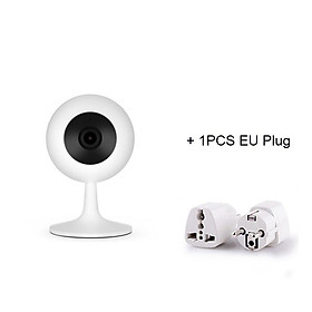 Youpin Smart Webcam Phiên bản phổ biến 110° 1080P HD Tầm nhìn ban đêm Webcam Wifi IP Home Cam để hoạt động với Mijia APP Màu sắc: trắng Phích cắm EU