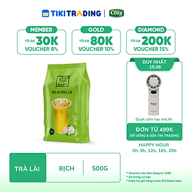 Trà Tam Mã Hương Lài Cozy Chiết Xuất Lá Trà Tươi, Hỗ Trợ Giải Nhiệt, Thanh Lọc 500G