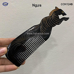 Lược sừng trâu 12 con giáp (Size: L-18cm) ️Quà tặng ý nghĩa cho bạn bè, người thân