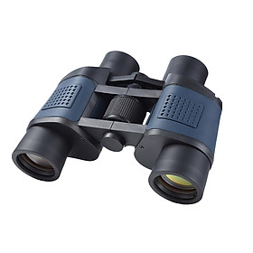 80x80 Binoculars Low Light Night Vision BAK4 Prism Waterproof Binoculars with Compass and Carrying Lanyard for Bird Watching Concerts