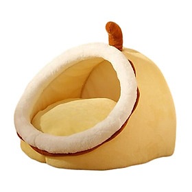 Cute  Bed, Sleeping Bed Warm Anti Slip for Cats Small Dogs Rabbits Puppy