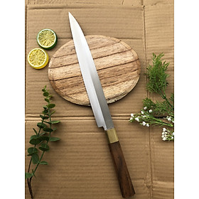 Mua dao sashimi nhọn đầu 30cm bằng thép trắng